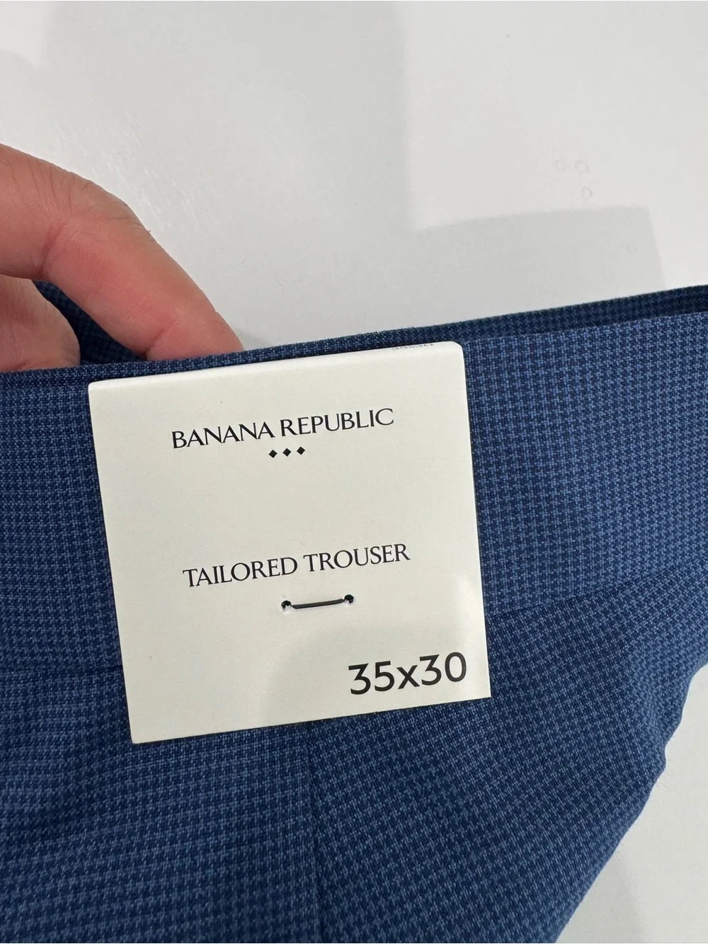 Banana Republic Men's Blue tailored trouser jacket 44r and pants 35x30